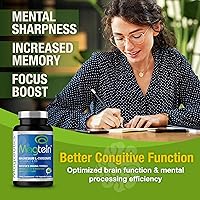 Vista 2 de Magtein - Magnesium L-Threonate Supplement, Memory, Focus, Sleep & Brain Health Formula for Men & Women, Cognitive Support for Adults, Clinically