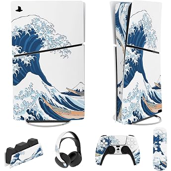PlayVital Full Set Skin Sticker for PS5 Slim Console Digital Edition