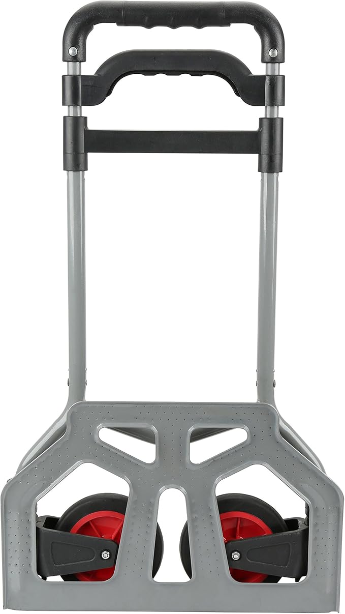 Carretilla plegable de aluminio 250 lb con mango telescópico miniatura 3