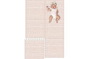 Lillefolk 4x6 Play Mat: A Safe and Stimulating Haven for Little Explorers
