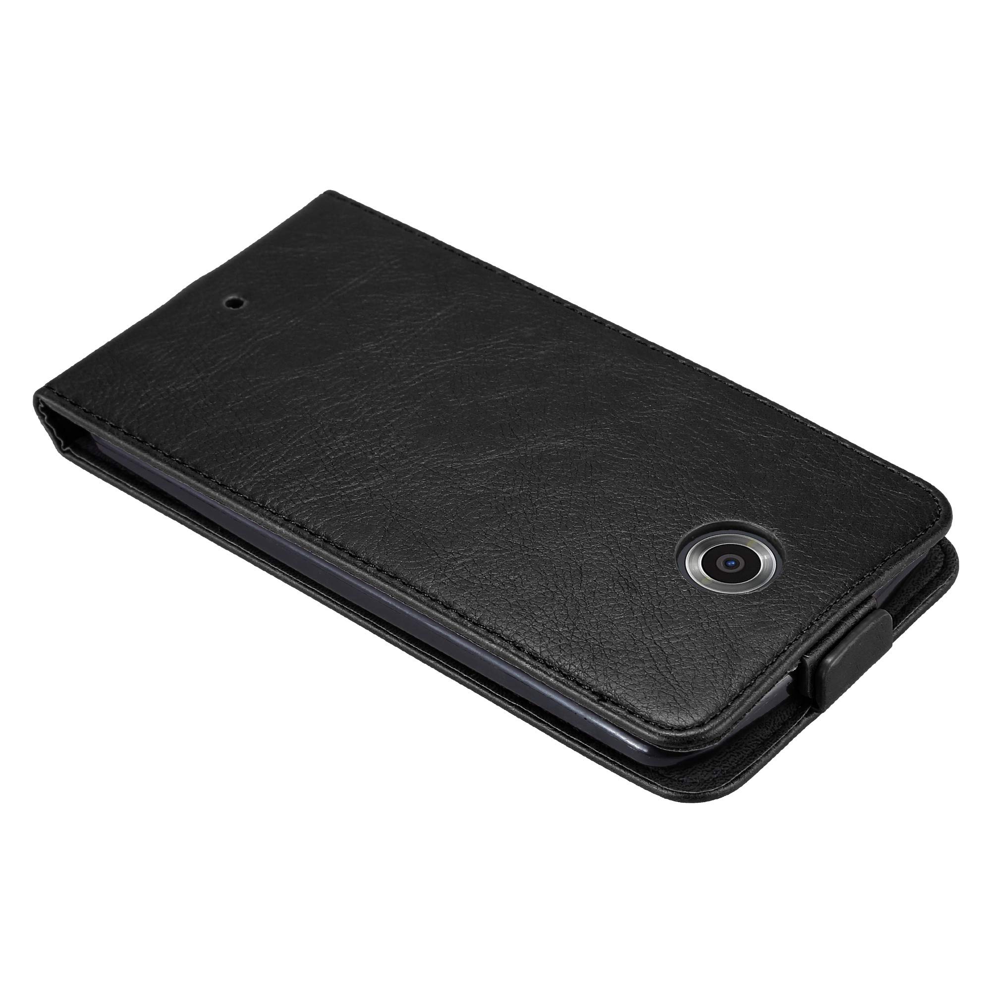 CADORABO Custodia Con Chiusura Magnetica E Design A Ribalta Fronte Copertina Motorola Google Nexus 6 Nero Di Notte 77204543