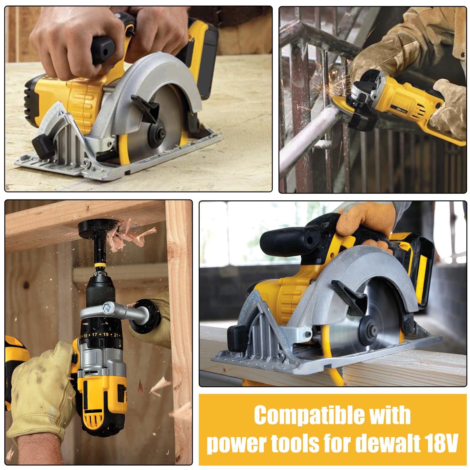 4pcs 5000mAh sostituzione per Dewalt batteria 18V DCB180 DCB181 DCB182 DCB184 DCB200 DCB201 DCB204 con indicatore LED