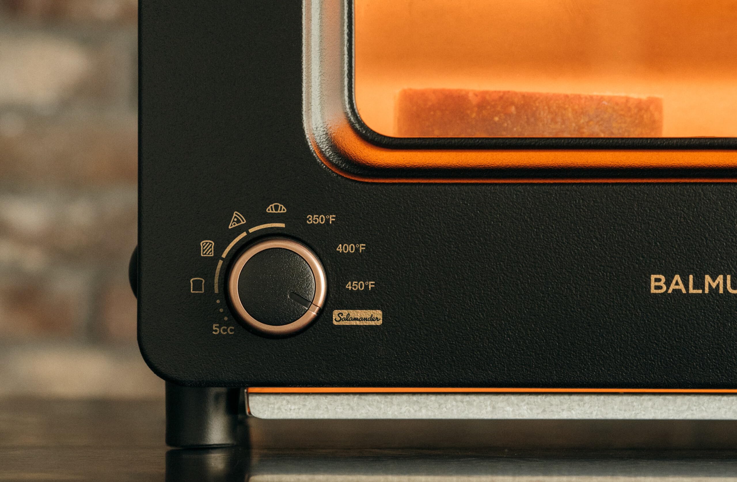 BALMUDA The Toaster Pro | Steam Oven Toaster | Compact 14.1″W × 12.6″D × 8.2″H | 6 Modes: Shokupan, Golden Toast, Pizza, Croissant, Oven, Salamander Grill | (Baking Tray Sold Separately) | Off-white
