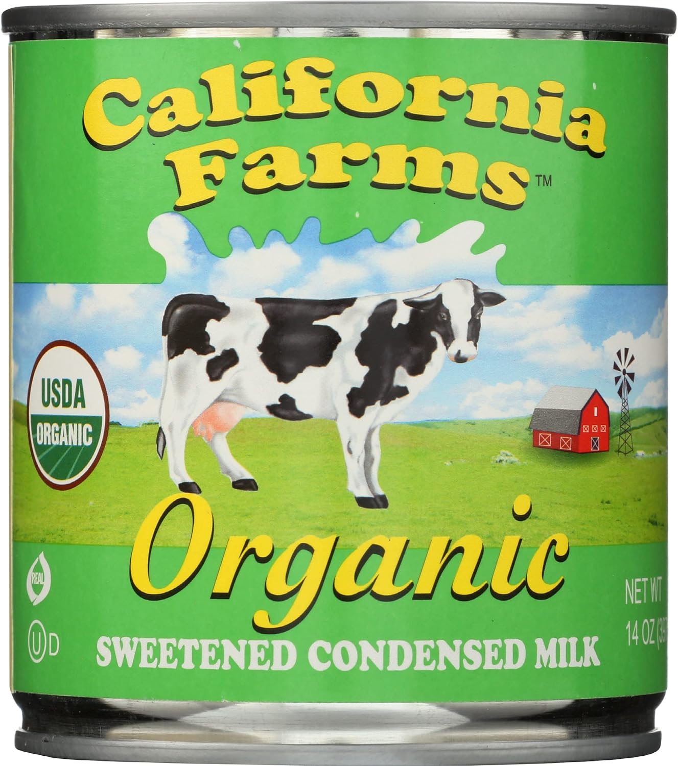 Santini Organic Sweetened Condensed Milk 14 oz (Pack of 12)