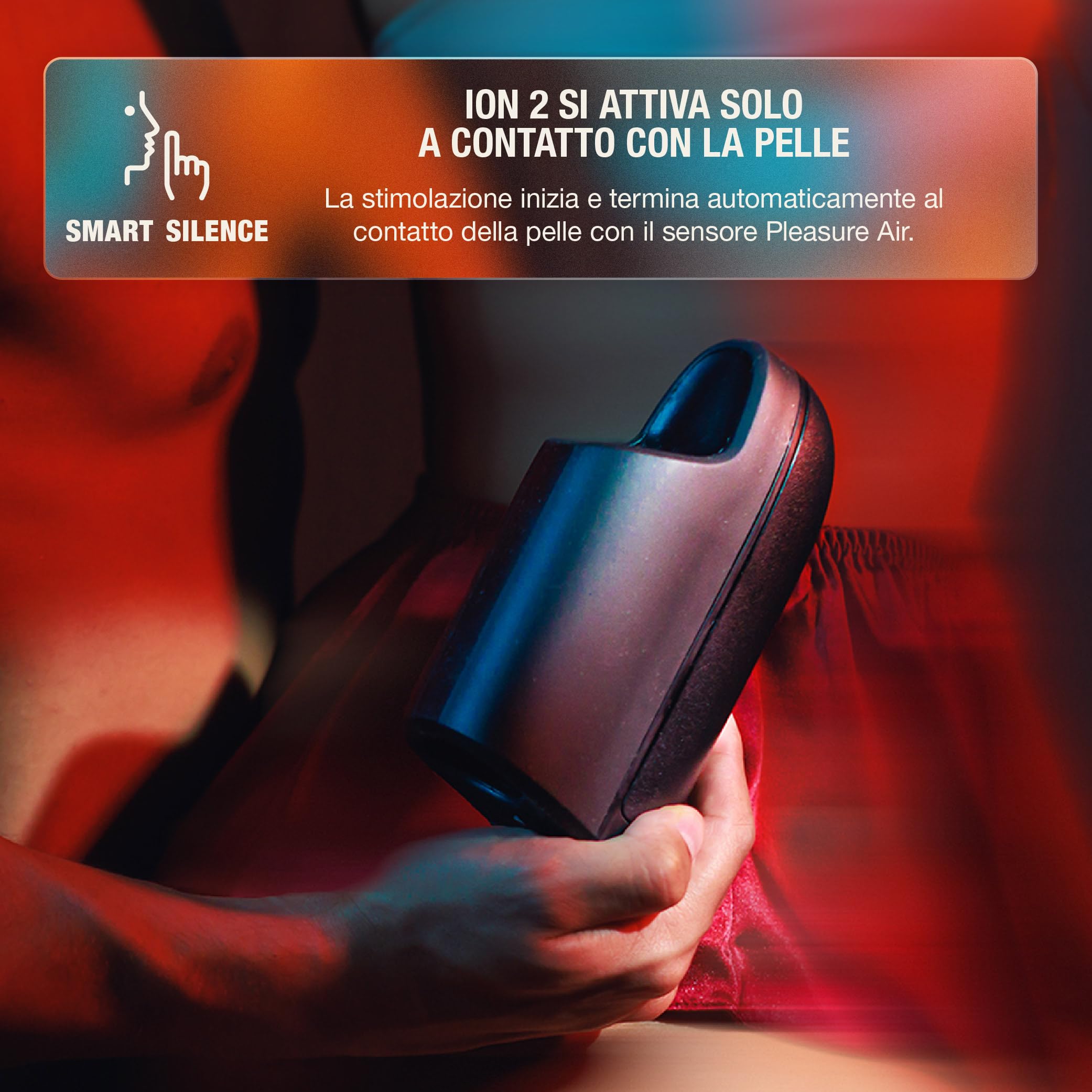 Arcwave Ion 2 Masturbatore Maschile Pleasure Air | Masturbatore a Suzione in Silicone | Sex Toy Uomo con Smart Silence | Giocattolo Erotico Automatico a Mani Libere | Impermeabile e Facile da Pulire