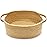 ABenkle Small Basket with Handles - Decorative Durable Rope Woven Storage Bin Shelf Storage Organizer Cube, Easter Baby Gift Basket, 12x8x5