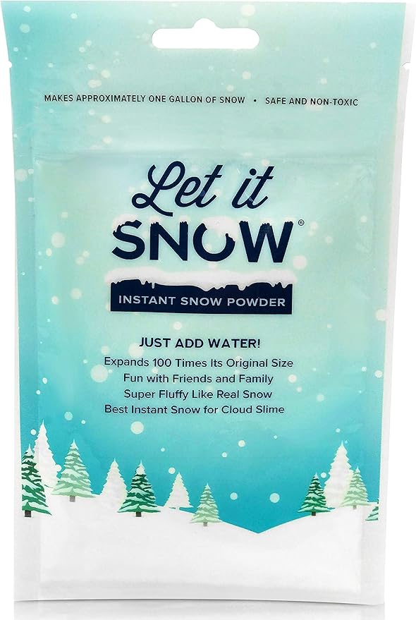 Let it Snow Instant Snow Powder Made in The USA Premium