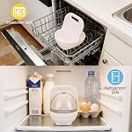Silicone Breast Pump Holder, Hands-Free Stand, Anti-Tilt Base, Easy-Carry Handle for On-The-Go, Dishwasher-Safe, Compatible with Momcozy M5, eufy E20/S1/S1 Pro, Medela Freestyle Hands-Free