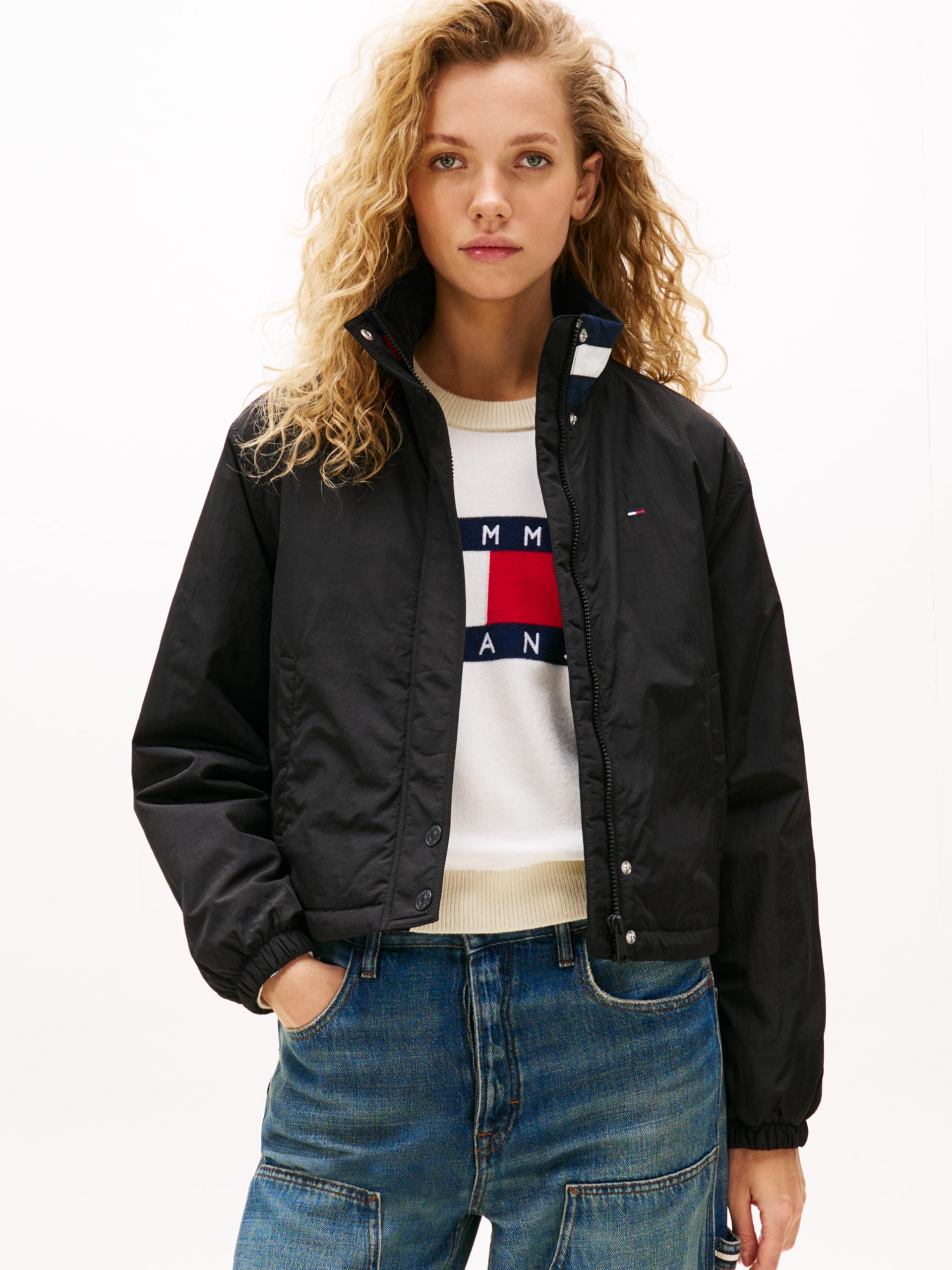 TJW ESSENTIAL PADDED FLAG JACKET Ceket Kadın