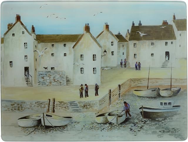 Creative Tops 5122386 "Cornish Harbour" Worktop Saver by, 40 x 30 cm (16" x 12")