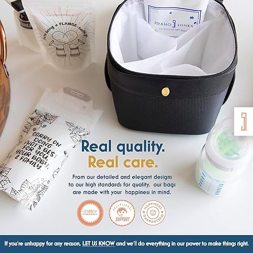 Miniatura 5 de Bolsa de hielo de leche materna para almacenamiento de biberones, lactancia, congelador y bolsa enfriadora de leche  Bolsas de hielo suaves de larga