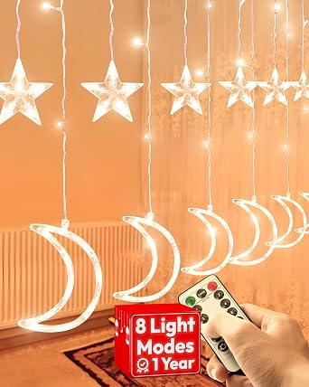 Ramadan Lights Decorations - Ramadan Decorations for Home 2026 - Ramadan Decoration Lights - Ramadan Gifts for Kids - Ramadan Decor - Ramadan String Lights - Ramadan led Lights