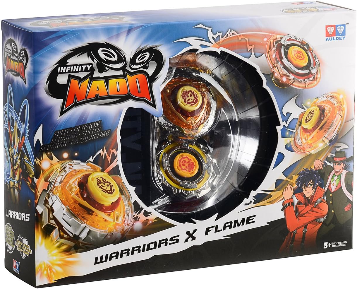 Infinity Nado Warriors & Blast Flame Spinning Toy