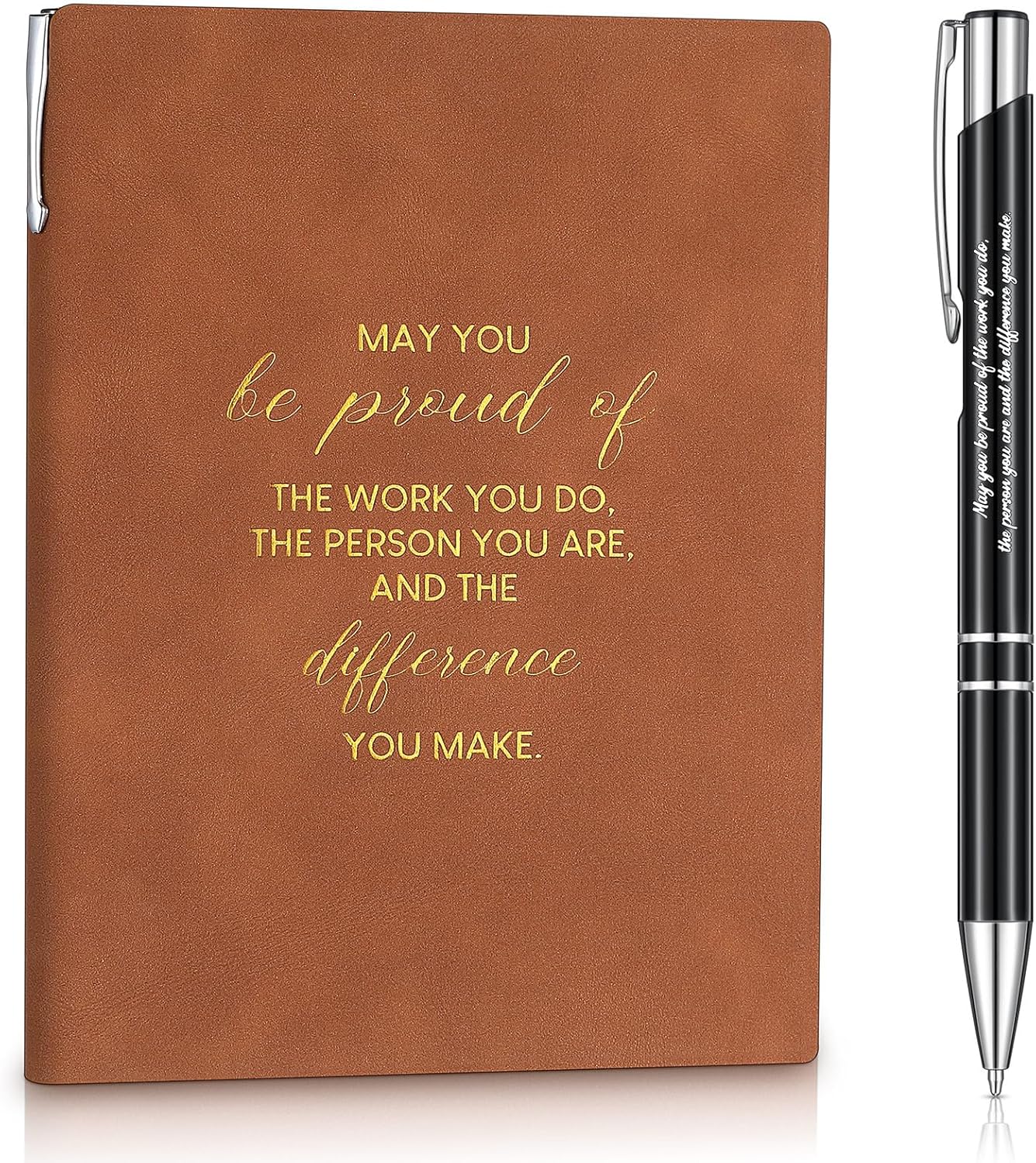 Tenare Employee Appreciation Gifts Appreciation A5 Sheepskin Leather