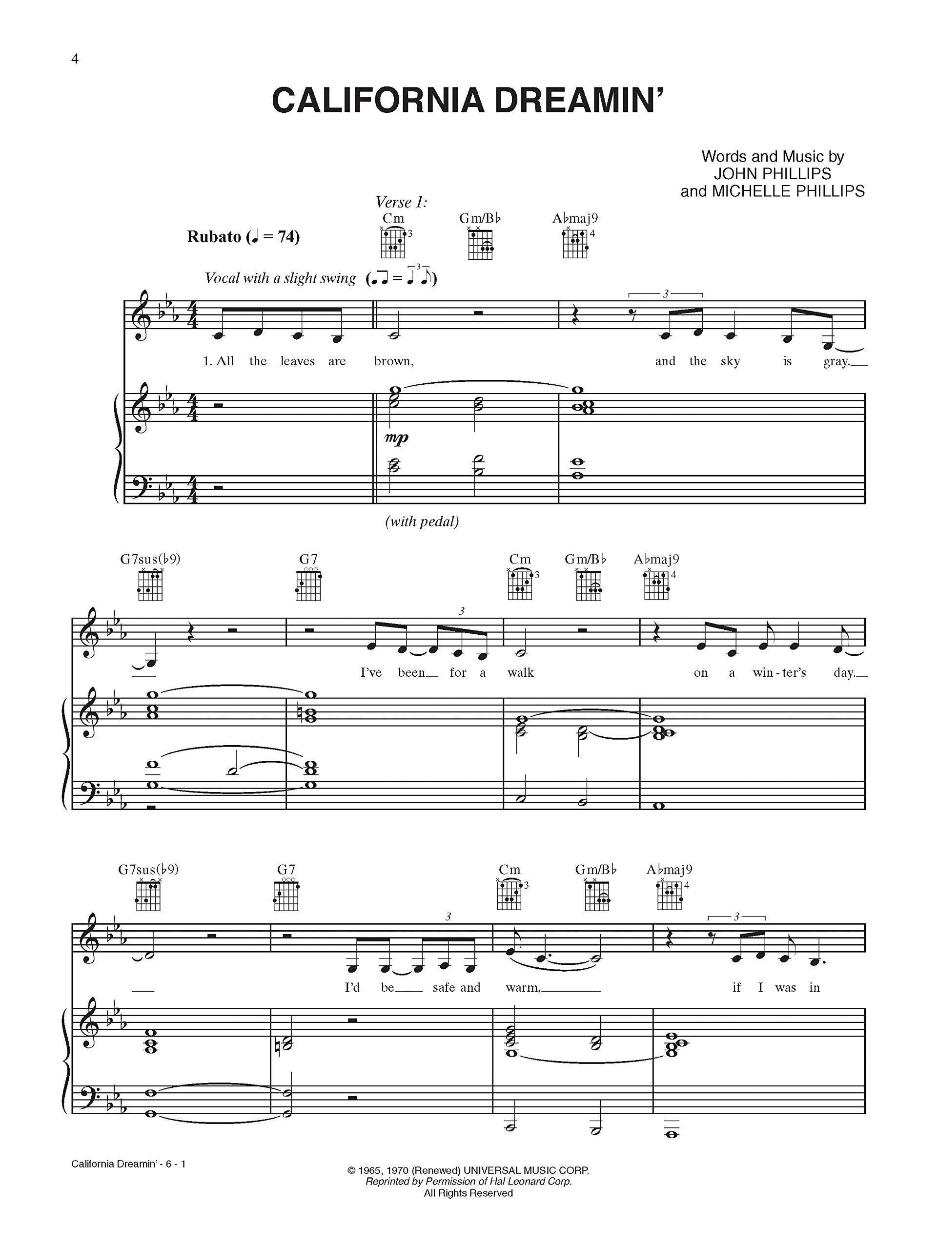 Diana Krall Wallflower: Piano /Vocal / Guitar-