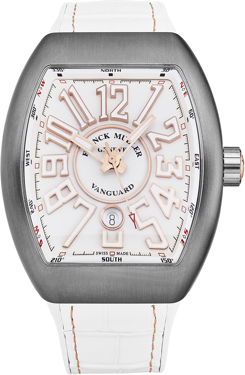 Franck Muller Men’s ‘Vanguard’ White Dial White