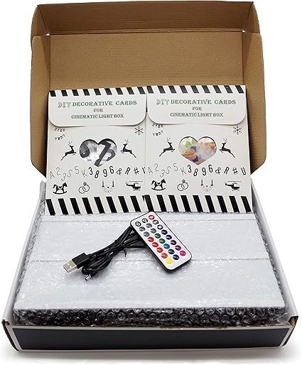 Multicolor Light Box With 215 Cards 10 Sheets Per Row Vintage Luminous Sign For Room Decoration Business Party Amazon Co Uk Lighting Multicolor Light Box With 215 Cards 10 Sheets Per Row Vintage Luminous Sign For Room Decoration Business Party Amazon Co Uk Lighting