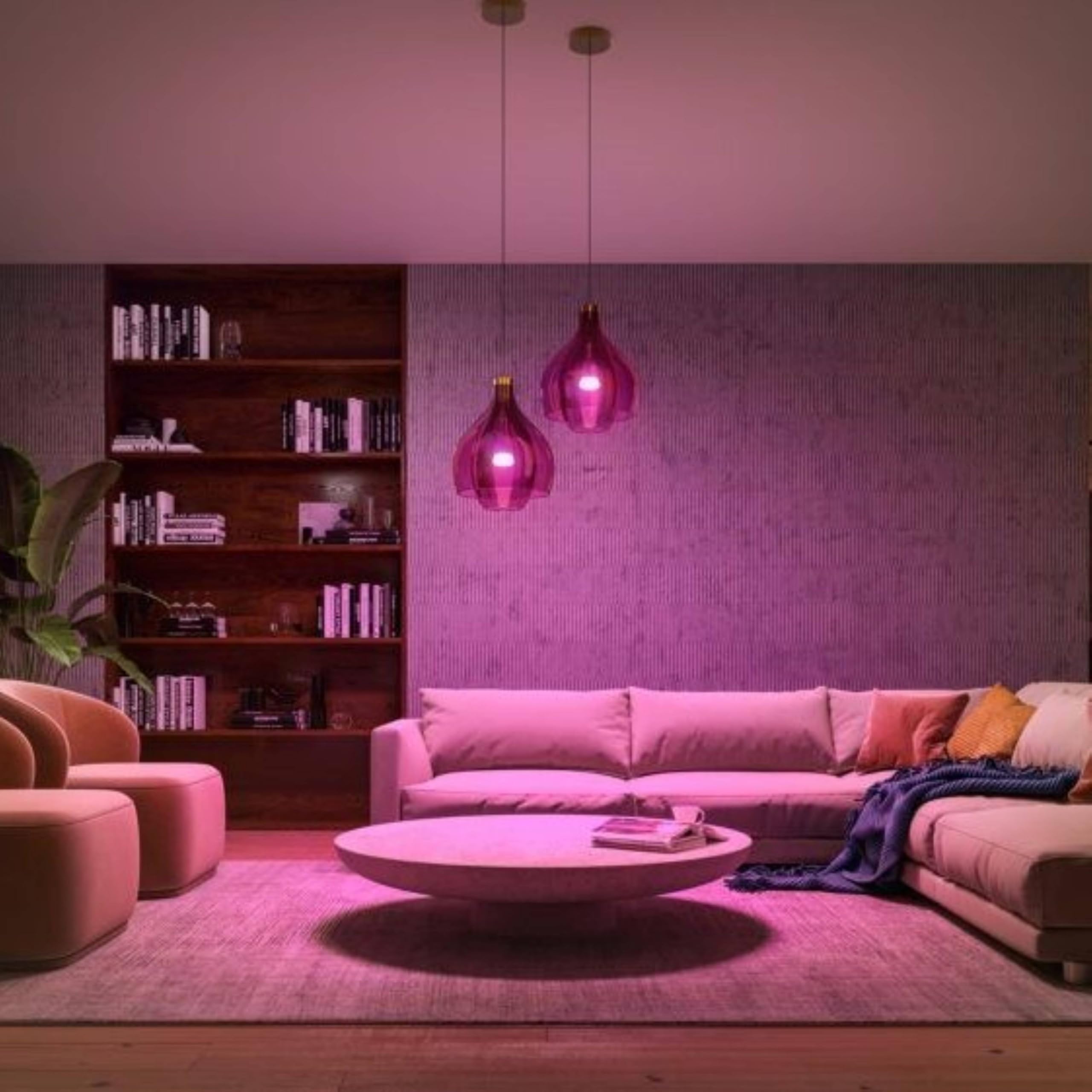 Philips Hue White & Color Ambiance Ampoules LED Connectées E27, équivalent 60W, 800 lumen, Compatible Bluetooth, pack de 2, fonctionne avec Alexa, Google Assistant, Apple Homekit, ancienne génération