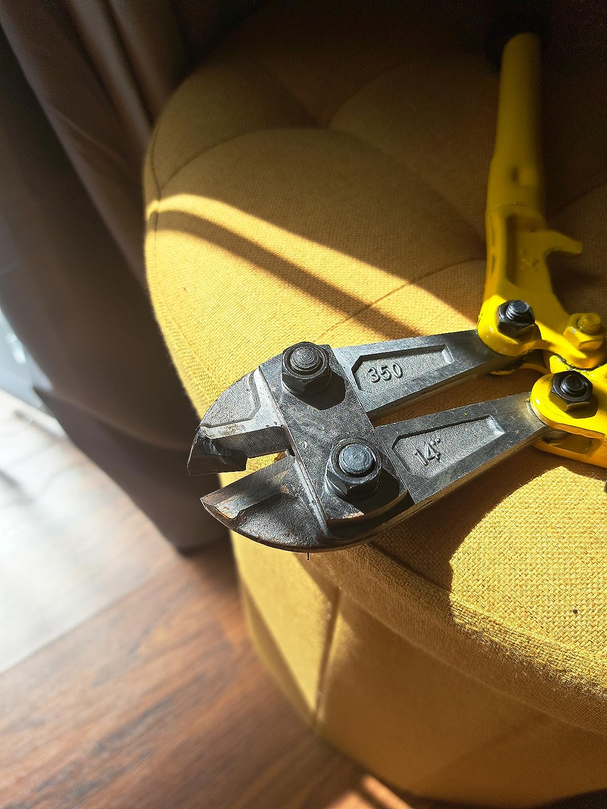 BLOSTM Heavy Duty Bolt Cutters 14" Stainless Steel Bolt Cutter with