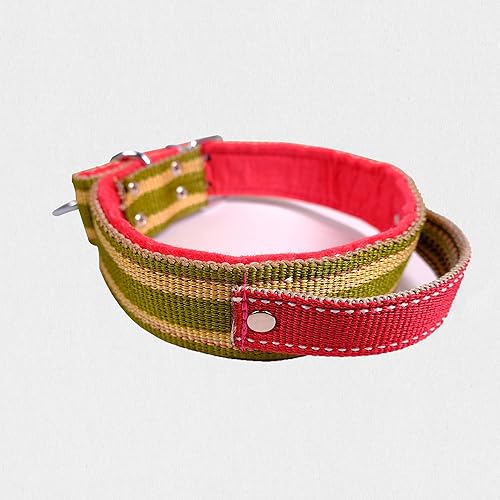 Miniatura 4 de Collar grande para perro con hebilla giratoria irrompible con asa, collar de perro pastor resistente con hebilla de hierro, collar PERRO grande