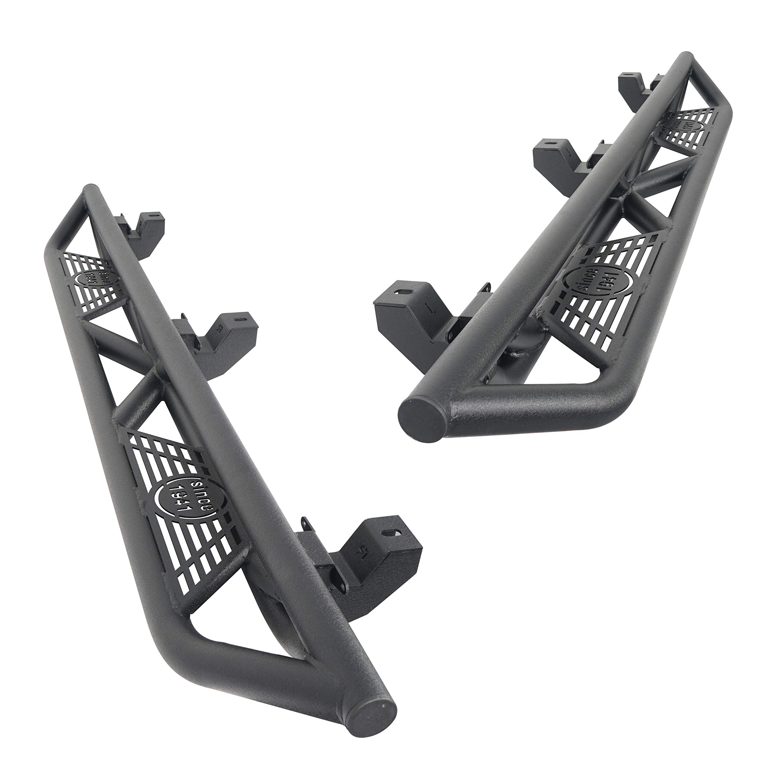Buy Hooke Road Wrangler Drop Side Steps Nerf Bar Running Boards for