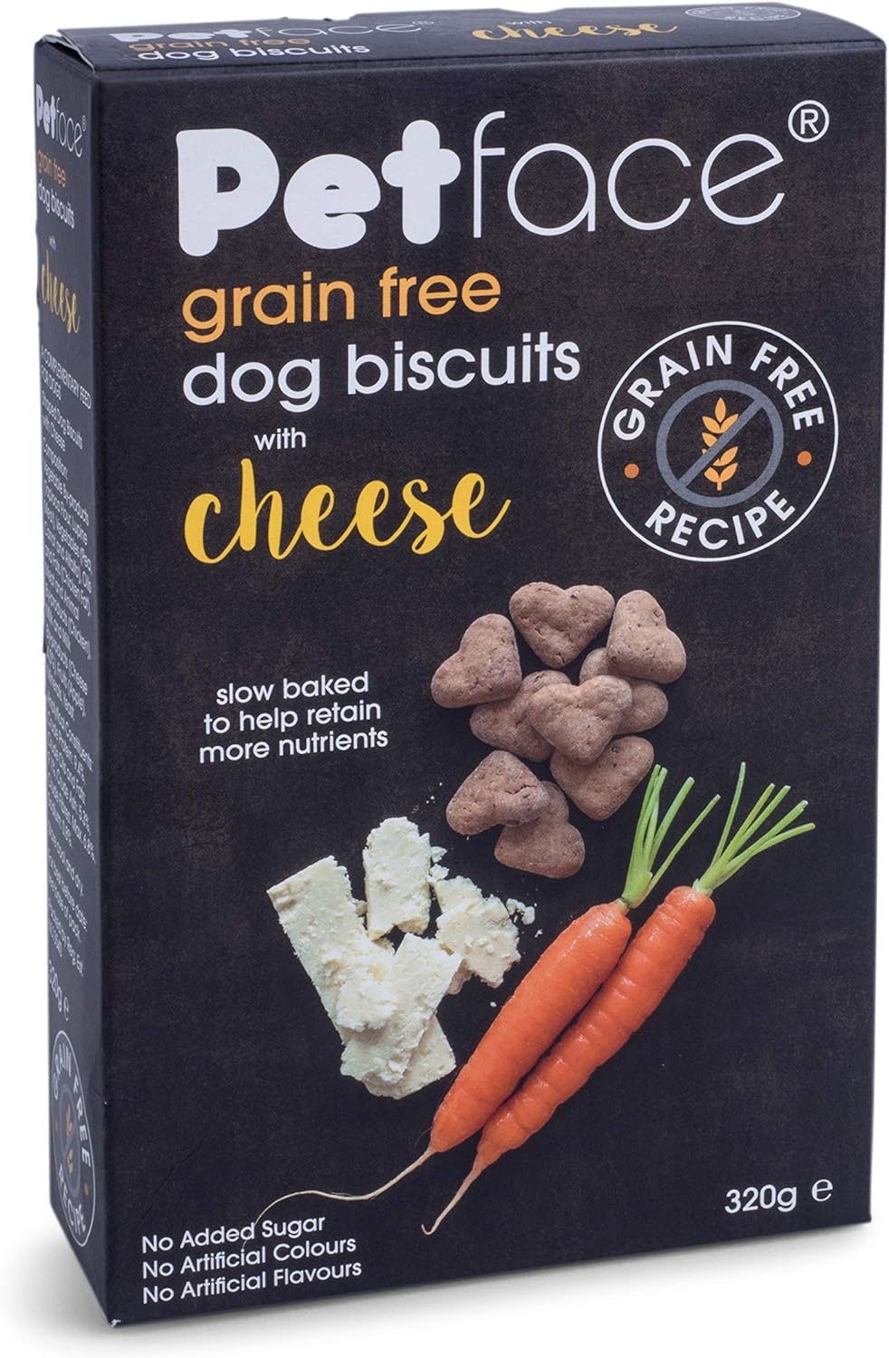 Petface Grain Free Dog Biscuits with Cheese, 320g Amazon.co.uk Pet