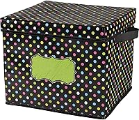 Vista 5 de Teacher Created Resources Chalkboard Brights Almacenamiento Caddy, 6 "x 9" x 9" (TCR20788)