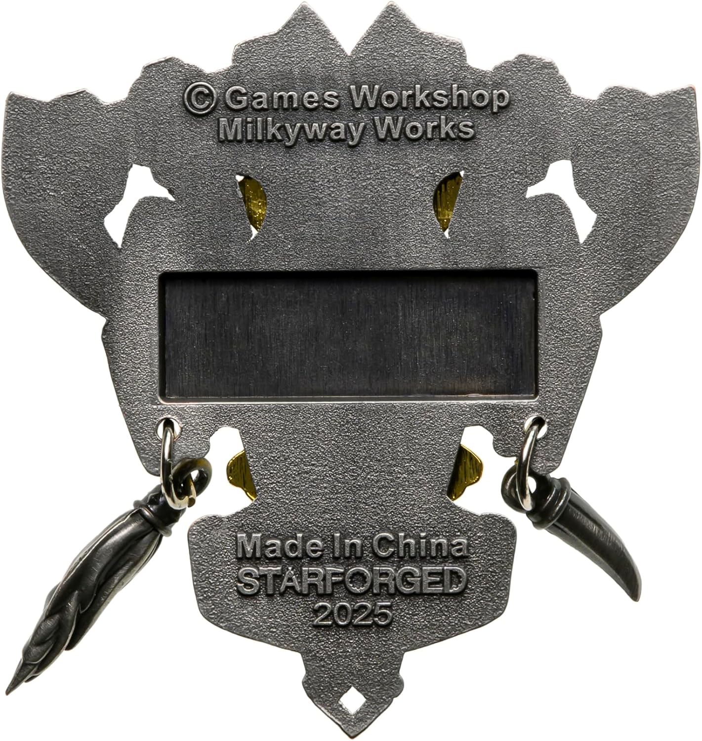 Starforged Warhammer 40K Space Wolves Honour Badge Of Great Wolves Seal Badge