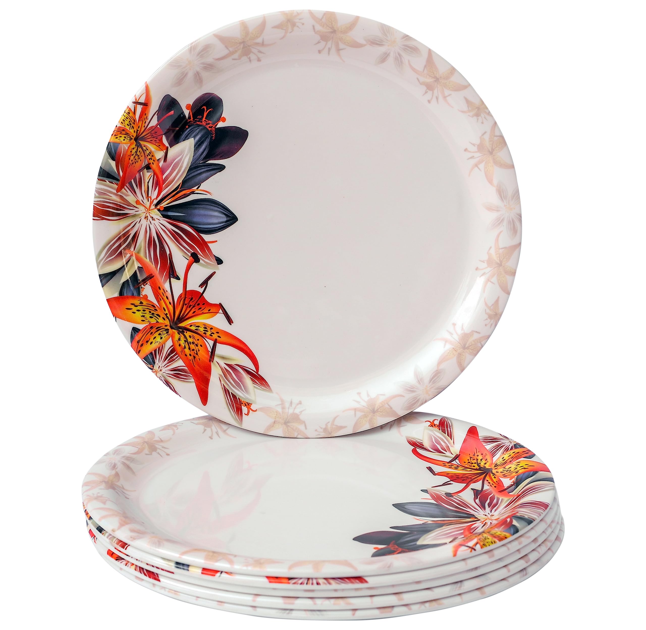 See full amazon price history chart for Serve n Style-Melamine Dinner Plates. Round Full Serving Plate Set. Microwave Safe. for Breakfast, Snacks, Lunch (Multicolor Flower-11 Inchs) - 6 Pieces Serve n Style-Melamine Dinner Plates. Round Full Serving Plate Set. Microwave Safe. for Breakfast, Snacks, Lunch (Multicolor Flower-11 Inchs) - 6 Pieces (B0C9TR9GVP) Amazon Price History, Amazon Price Tracker