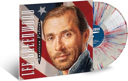 American Patriot (Vinil Splatter Colorido, Edição Limitada) por Lee Greenwood, capa do álbum