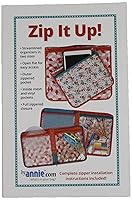 Algopix Similar Product 13 - Patterns ByAnnie Zip It Up Pattern