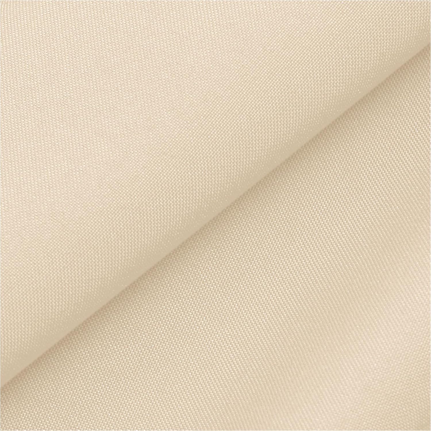 Hiasan Round Tablecloth 120 Inch - Waterproof Stain Resistant Spillproof Polyester Fabric Table Cloth for Dining Room Kitchen Party, Beige - Image 3