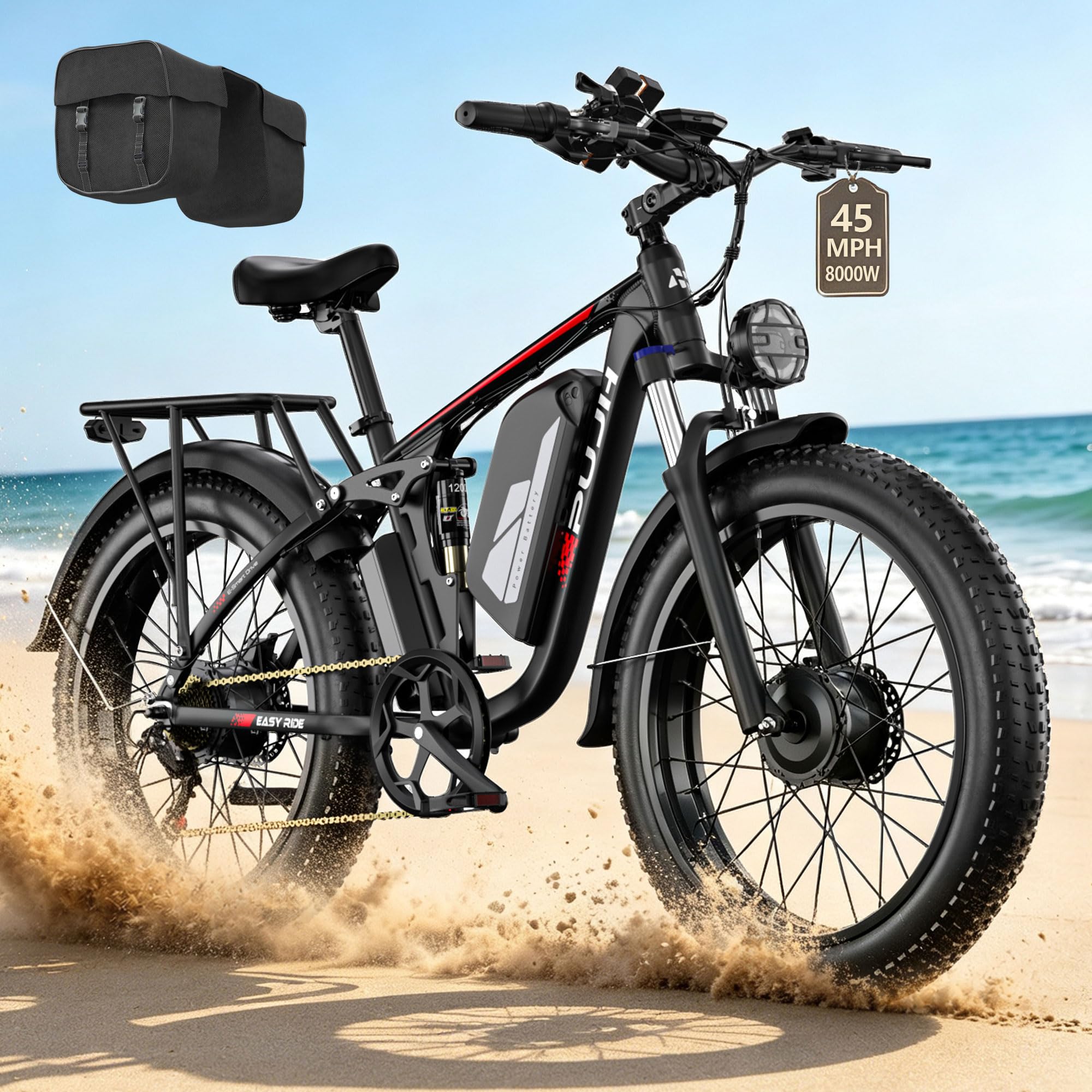 PUJH 8000WDual Motor E-Bike