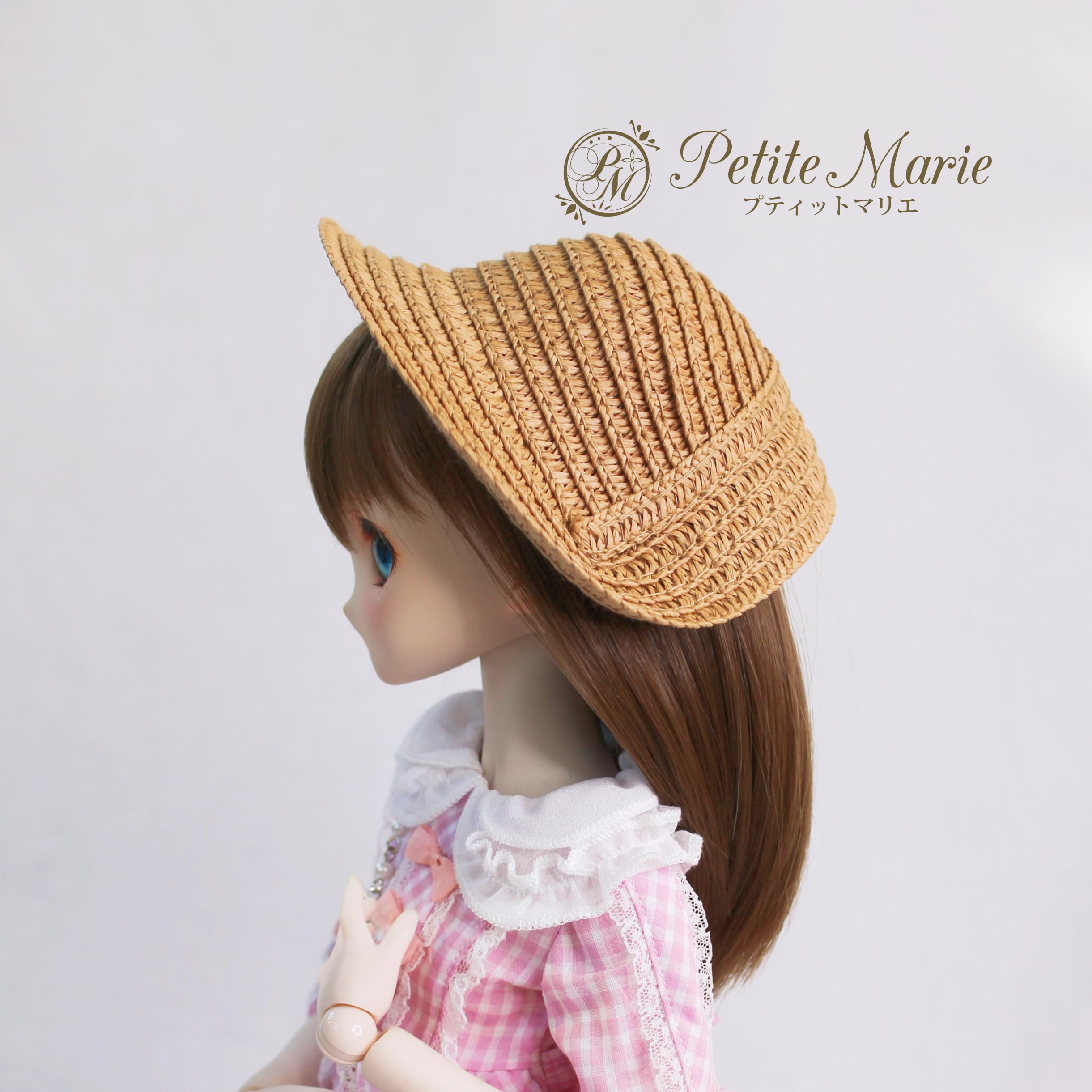 みぃたん★Marie Mercieマリーメルシェ★リボン付きハット黄緑 高級☆Marie Mercieマリーメルシェ☆リボン付きハット黄緑ライト