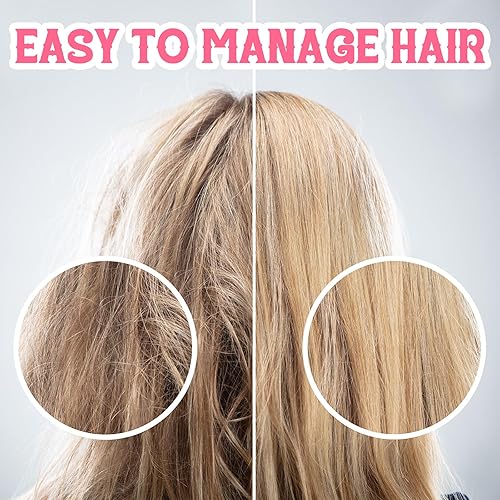 Miniatura 5 de 2 piezas de cerdas de jabalí cepillo peine de pelo para mujeres y hombres, cepillo de peluquería de jabalí cerdas de nailon para peluquería de