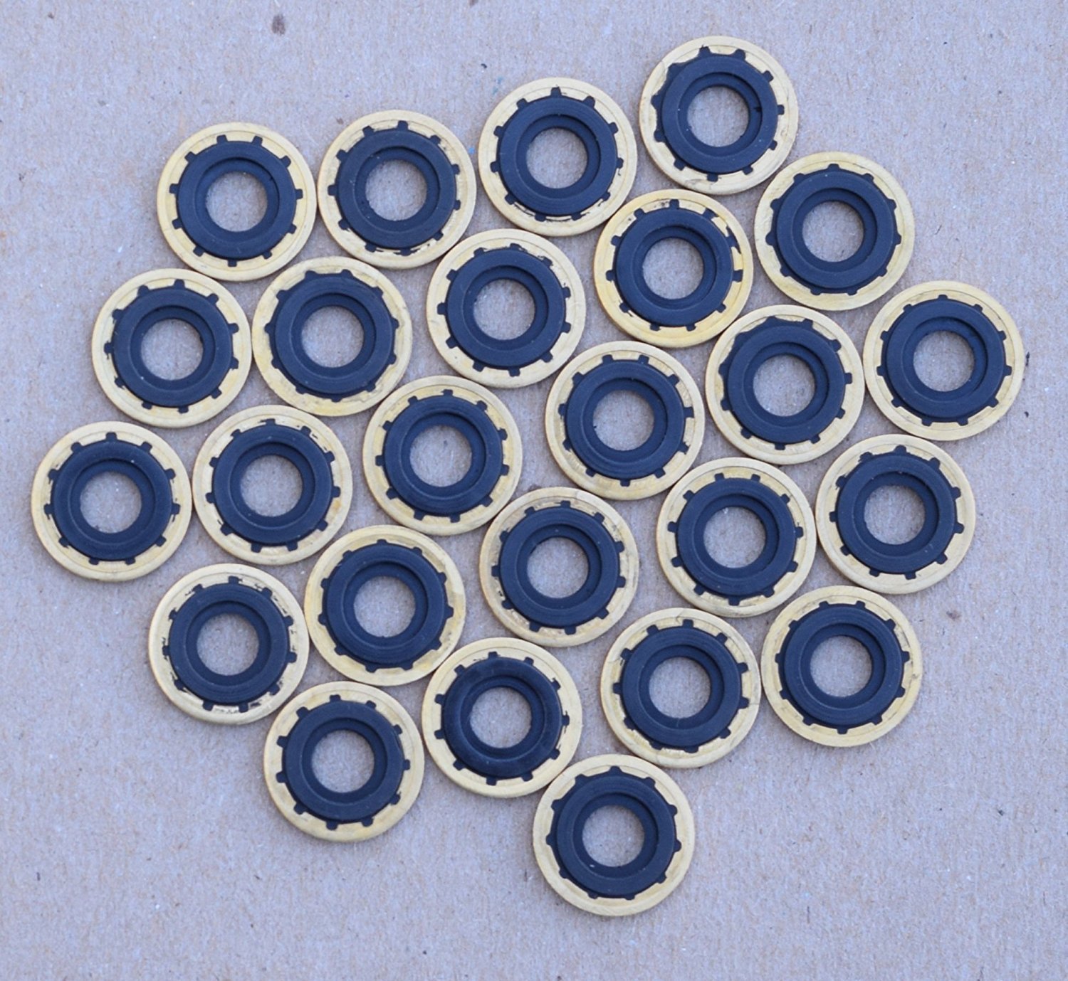 SP Medical Oxygen Regulator Brass Yoke Washer Seals Pack of 25 AND