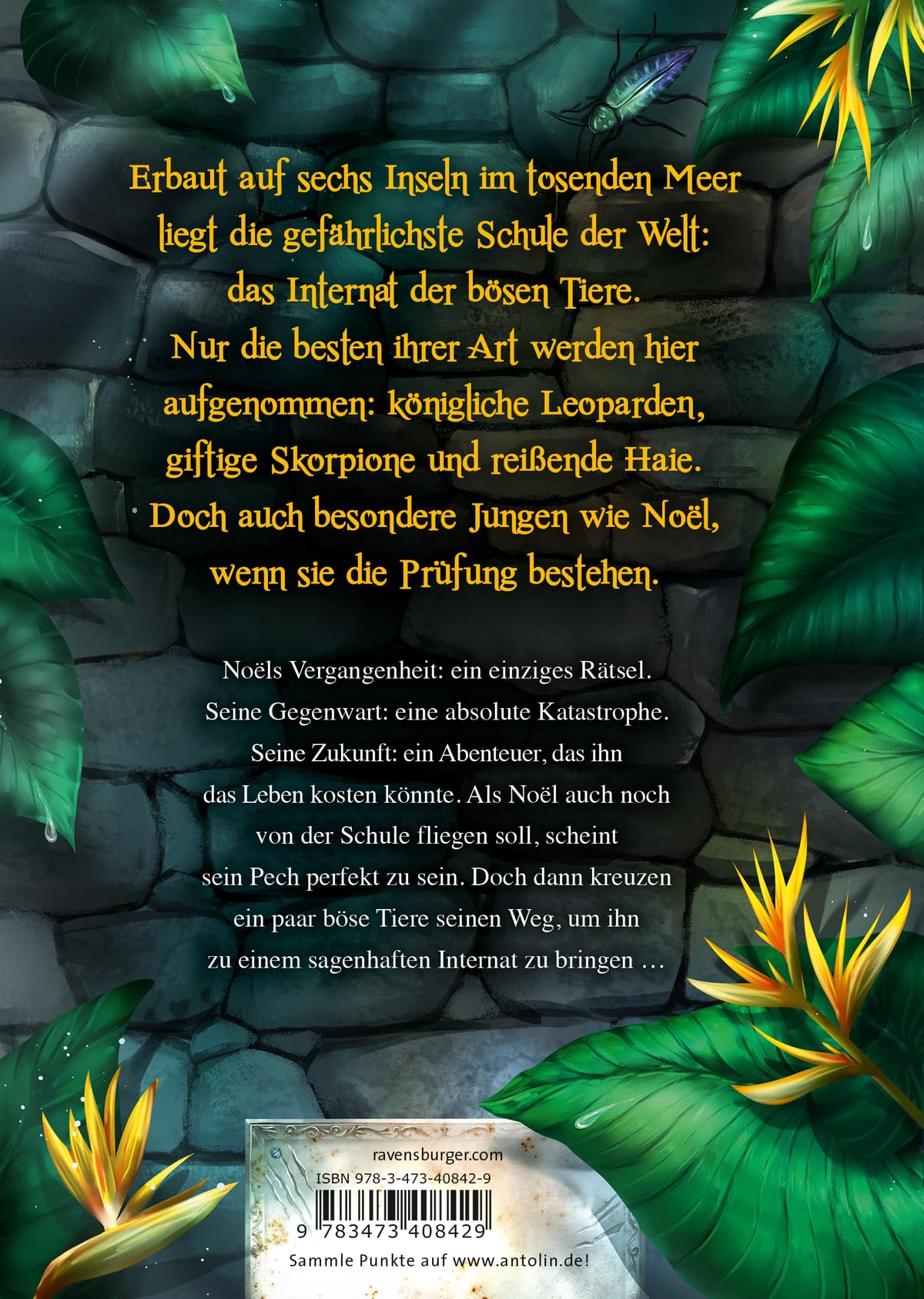 Internat der bösen Tiere, Band 1: Die Prüfung (Bestseller-Tier-Fantasy ab 10 Jahre) (Internat der bösen Tiere, 1)