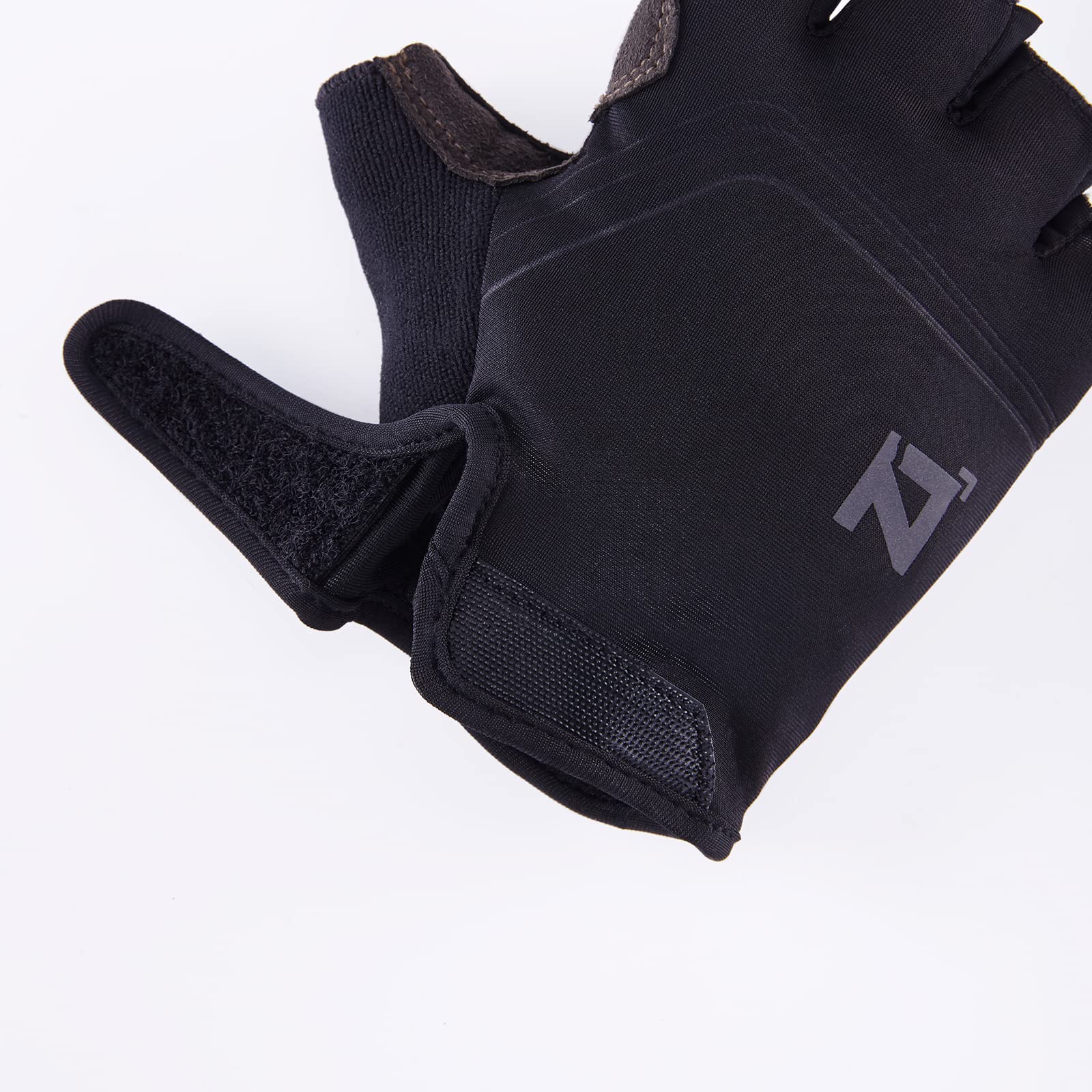 OOZi Gants de cyclisme sans doigts pour homme et femme, matériau stretch léger, rembourré, pour VTT, conduite sur route, entraînement en intérieur, haltérophilie