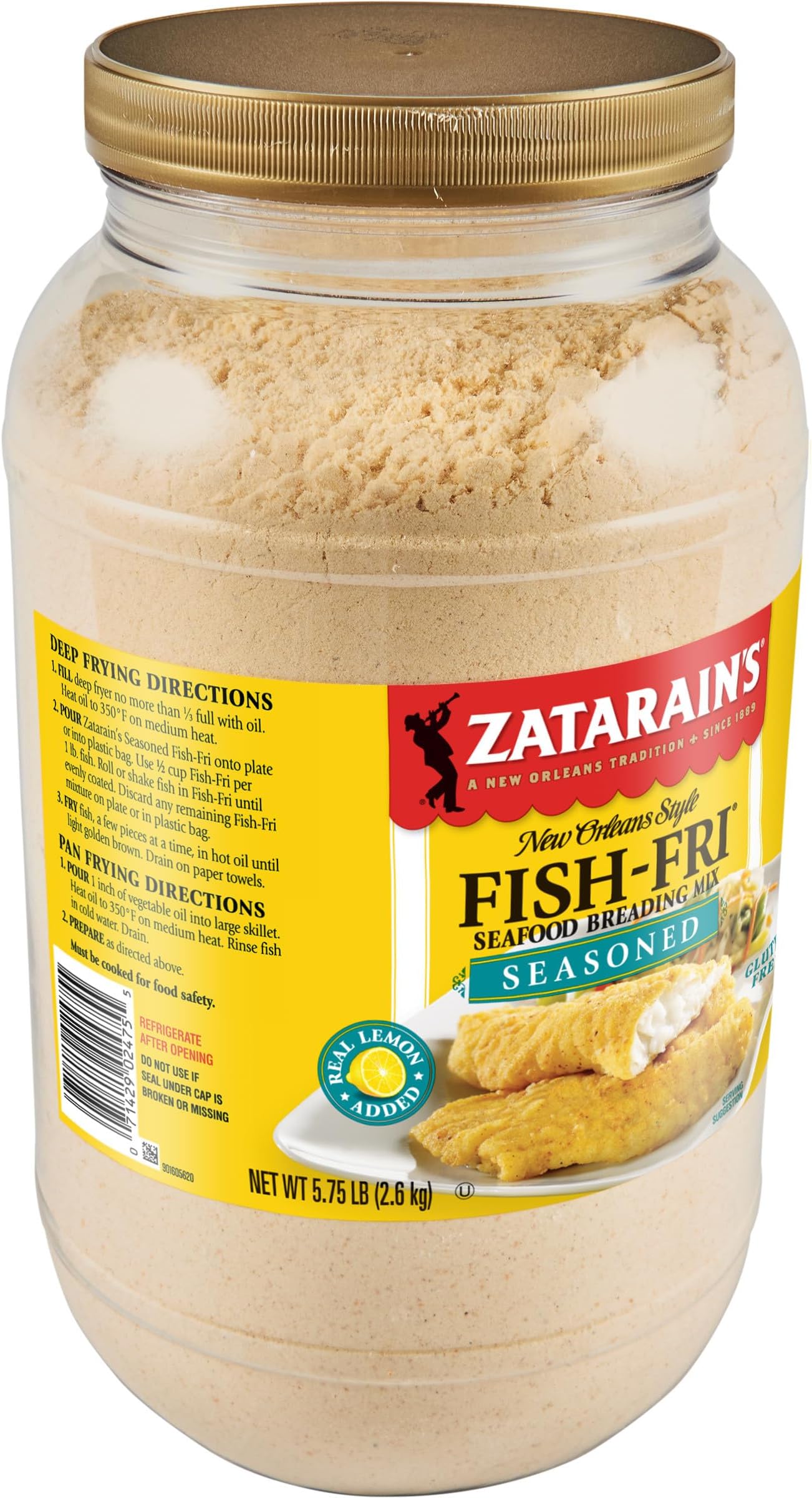 Seasoned Fish Fri Seafood Breading Mix, 5.75 lb