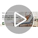 Marsail MS03 Queen Adjustable Bed Base + 10-inch Gel Memory Foam Mattress, Head and Foot Incline, Adjustable Bed Frame for Lounging, Reading, Reduce Snoring and Acid Reflux, Queen