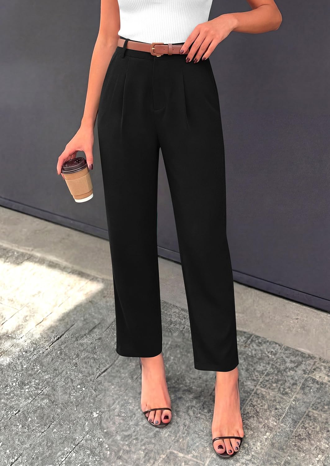 PRETTYGARDEN Womens Dress Pants Business Casual Outfits