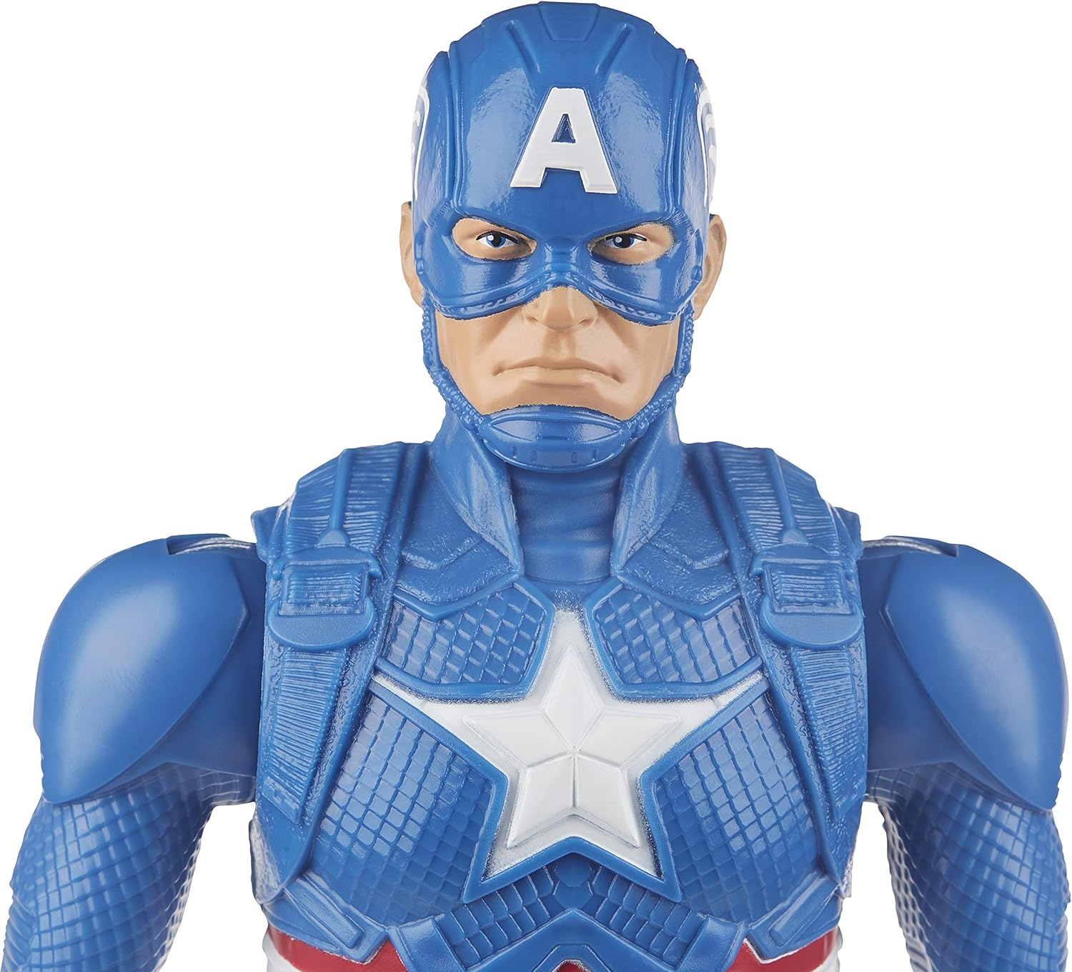 Marvel Avengers Titan Hero Series Captain America Action Figure, 12 Inch Toy, Inspired by Marvel Universe, for Kids Aged from 4 Years