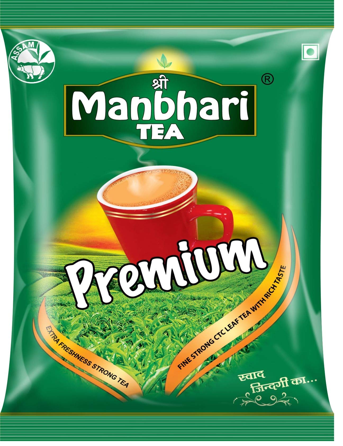 Shree Manbhari TeaPremium 1.5 KG ,Original Assam Tea 250g x 6