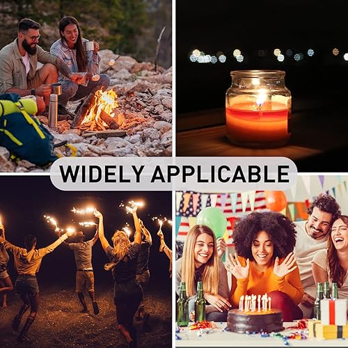 Miniatura 7 de Encendedor de antorcha  Encendedor recargable de butano a prueba de viento con 4 chorros  Regalo para hombres y mujeres (caoba)