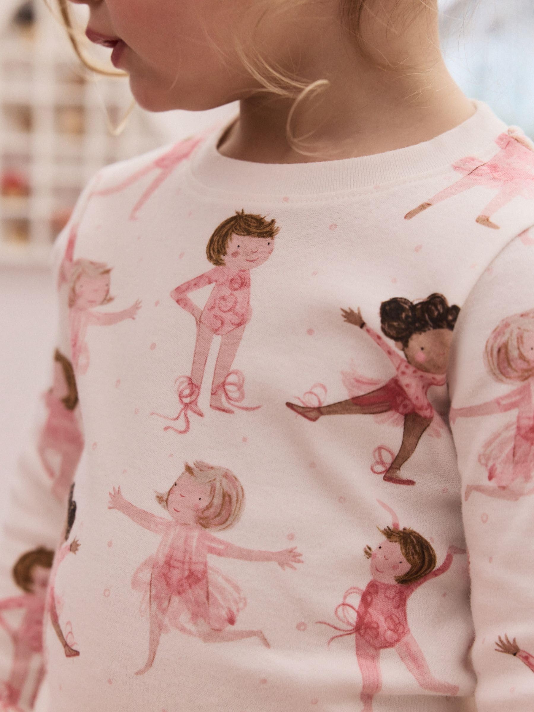 NEXT Fille Pyjama Douillet à Manches Longues, Lot de 3