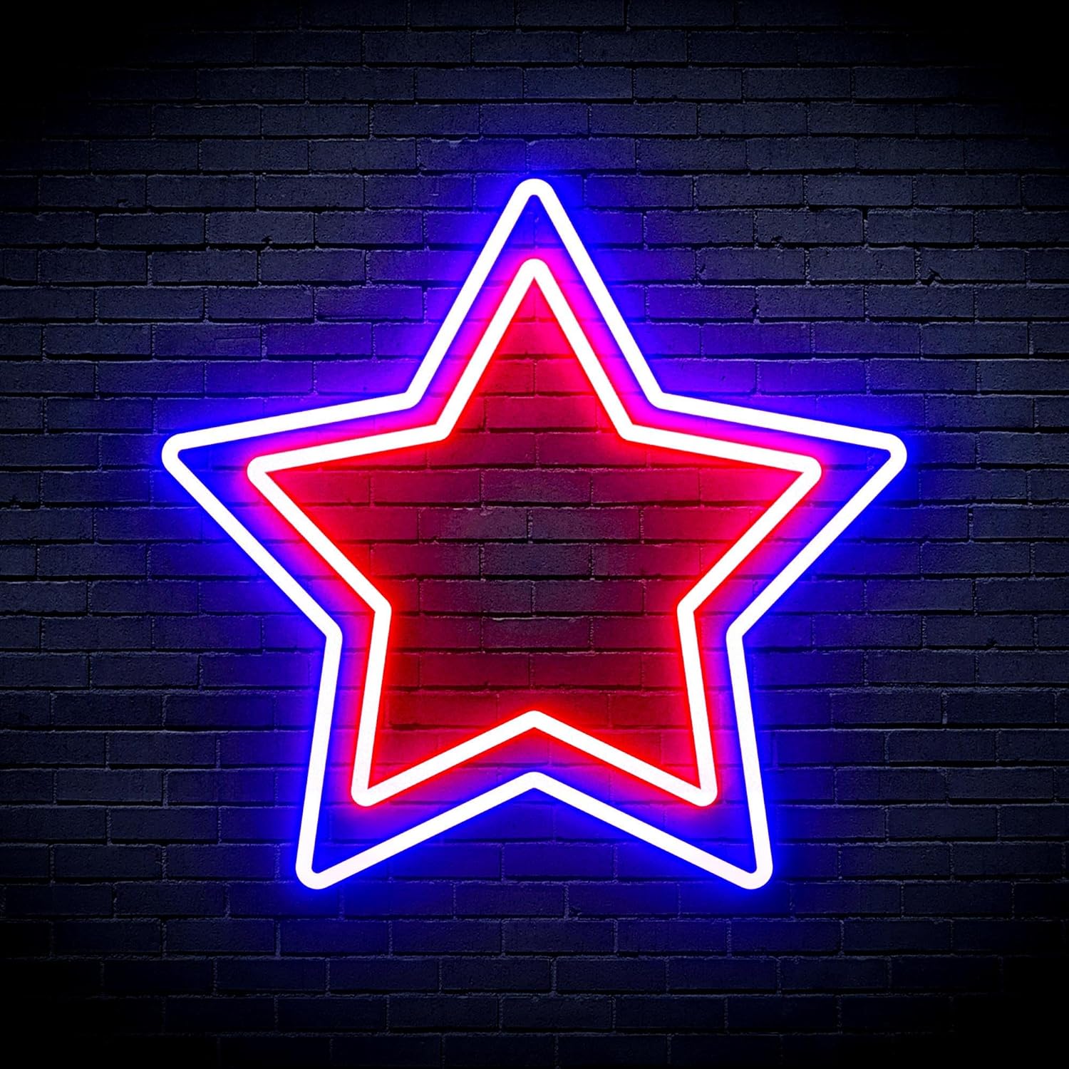 ADVPRO Star Flex Silicone LED Neon Sign - Blue & Red - st16s44-fnu0122-br