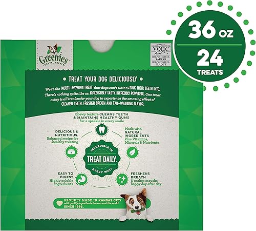 Miniatura 2 de GREENIES - Golosinas naturales originales para la salud dental de perros grandes 50 - 100libras