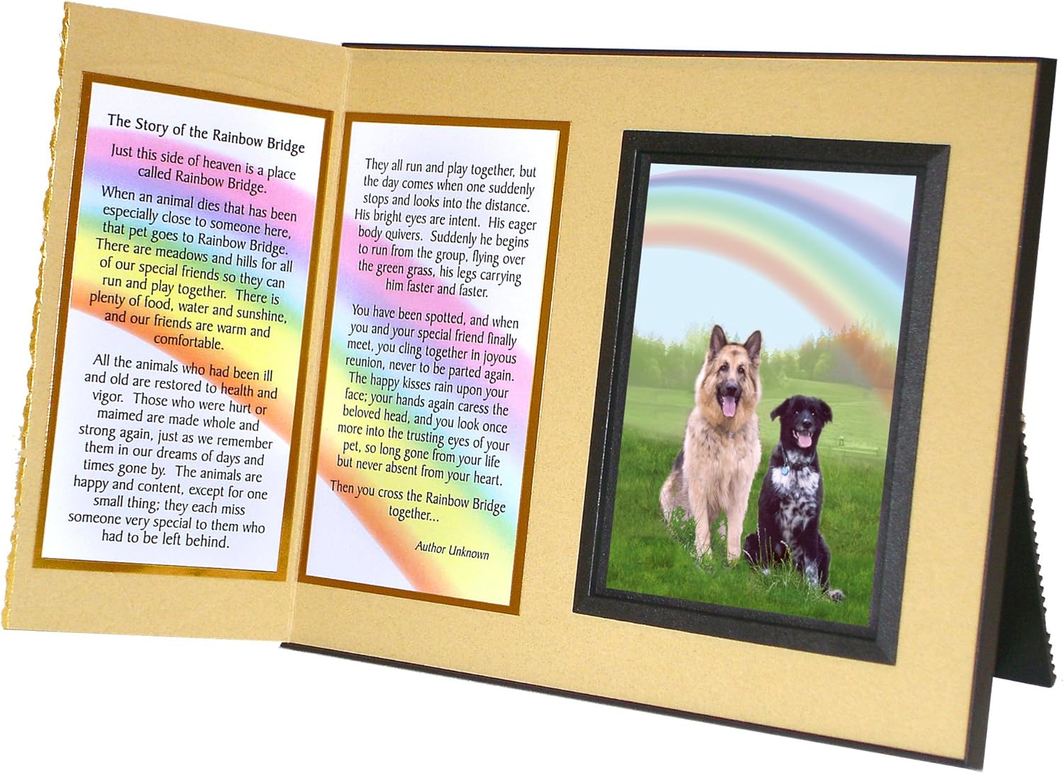 Pet Lover Remembrance Gift, Rainbow Bridge, Memorial Pet