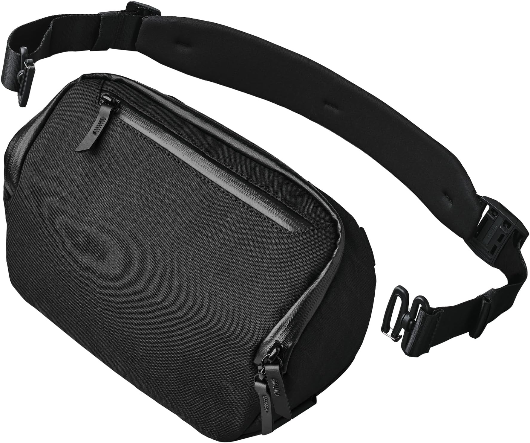 Vertex Pouch Tech Pouch 3.5L, Electronic Organizer and Sling Bag For iPad Mini, Cables and Accessories, Mens Crossbody Tech Bag with Tablet Sleeve,Removable Strap,Quick Release Magnetic Buckle