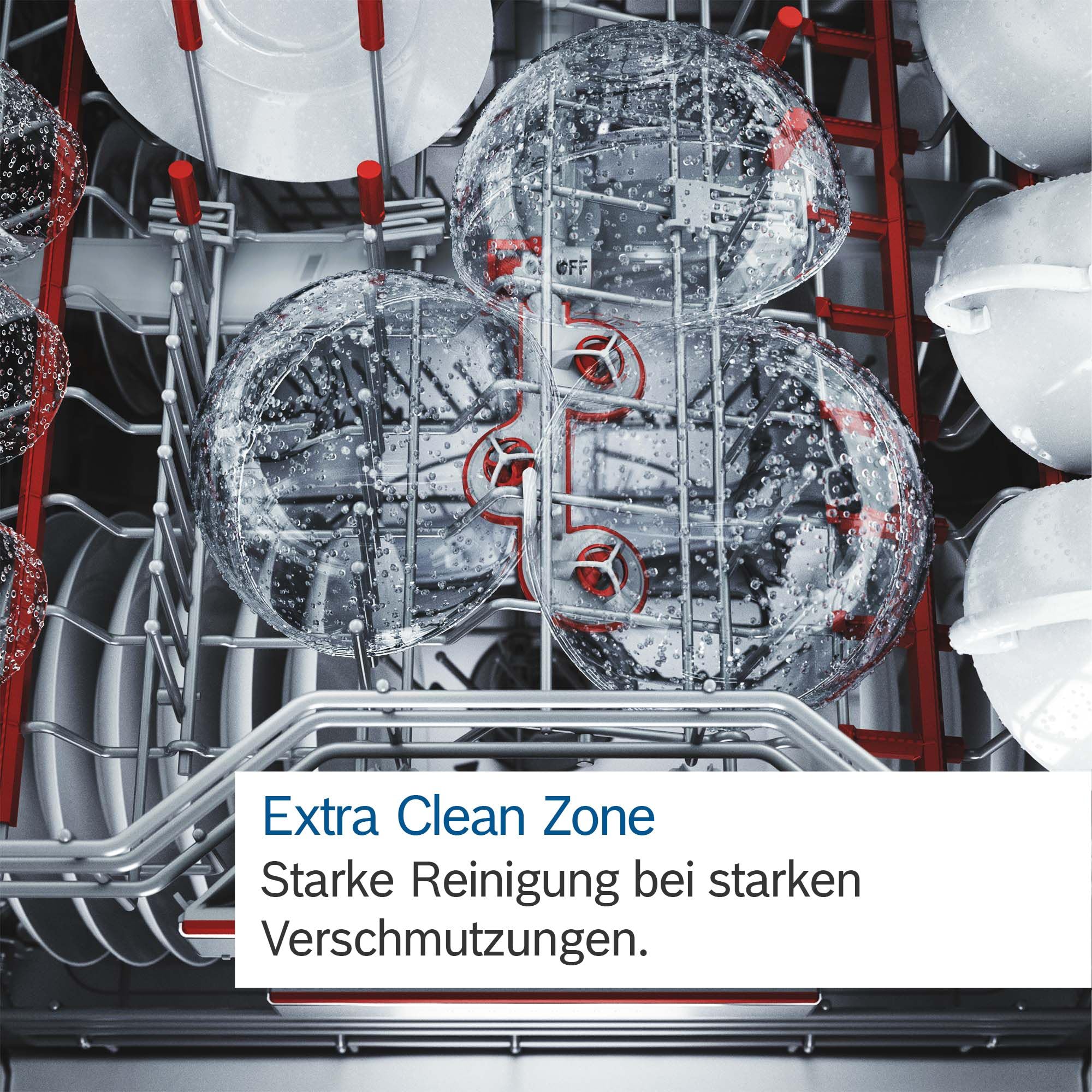 Bosch Serie 8 SMD8TCX04E Vollintegrierter Geschirrspüler 60 cm mit Besteckschublade, Zeolith Trocknung, Made in Germany
